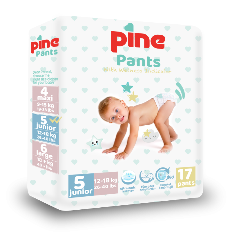 Scutece Pine Pants Eco 12-18kg | Protecție Avansată - imagine 2