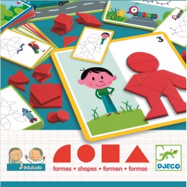 Djeco Eduludo Forme Geometrice, Joc Educativ