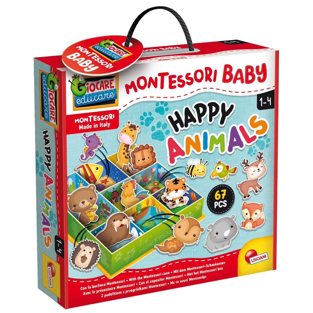 Lisciani Montessori - Joc Lumea Animalelor