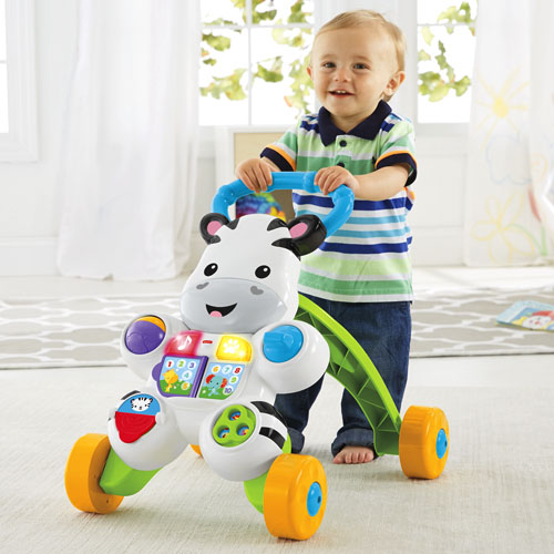 Premergator Fisher-Price Zebra, Muzica si Sunete - imagine 2