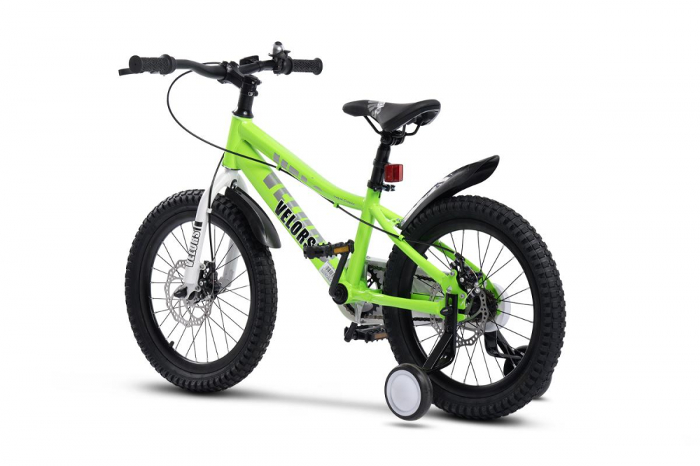 Bicicleta Velors 18" Copii 5-7 Ani Verde - imagine 2