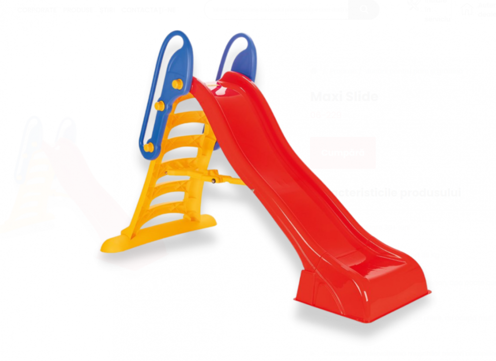 Tobogan Pilsan Maxi Slide cu apă pentru copii
