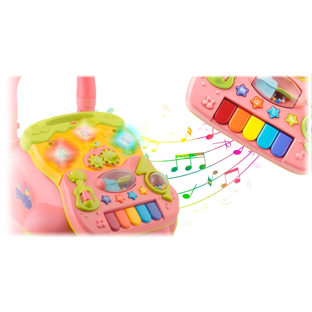 Antepremergator Ricokids 2in1 Roz, Educativ - imagine 4