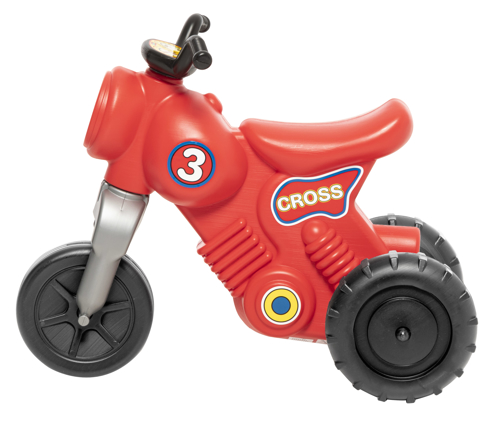 Tricicleta Dohany Cross Motor Roșu, 3-4 Ani - imagine 2
