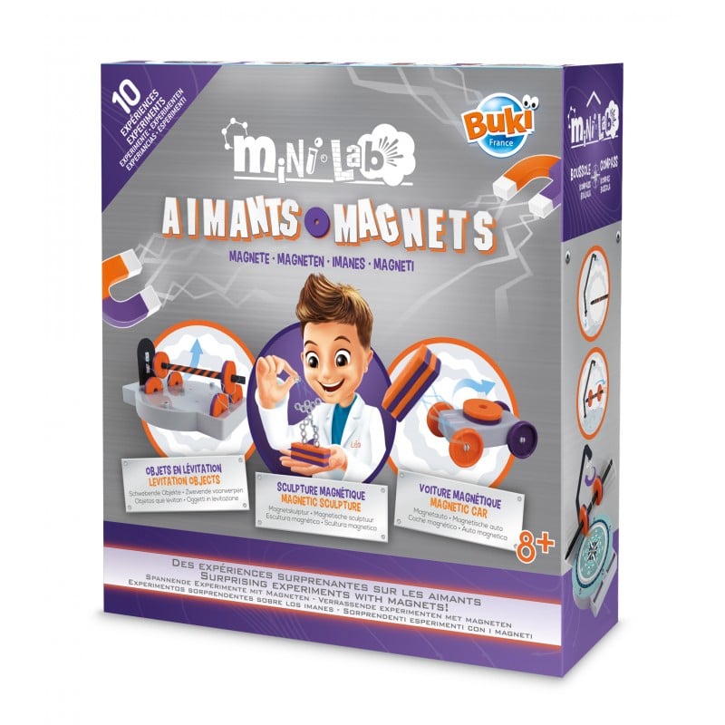 Mini Laborator Magnetic Buki - 10 Experimente