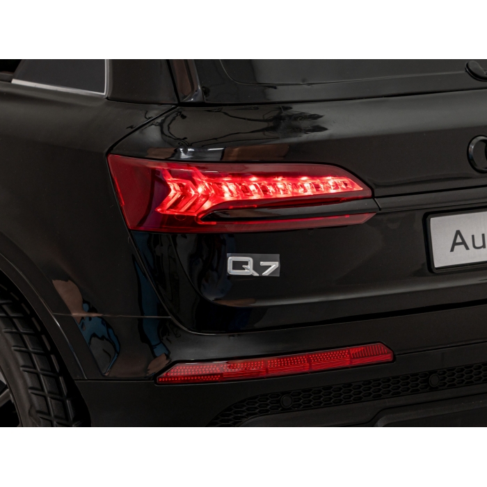 Masinuta Electrica Audi Q7 70W | Negru, Telecomanda - imagine 5