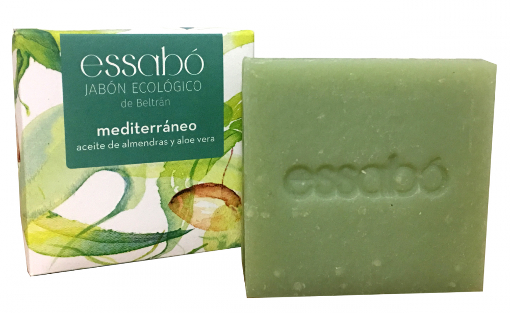 Săpun Bio Biibel Mediteraneo cu Aloe Vera 120g - imagine 2