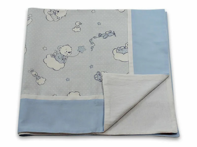 Paturica Ursuletul Martinica albastru Kids Decor
