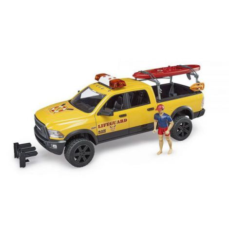 Bruder RAM 2500 Lifeguard cu Caiac 1:16