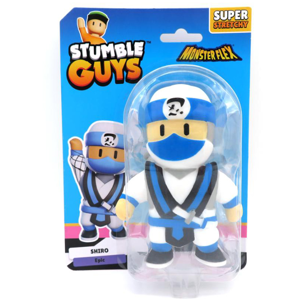 Figurina Flexibila Monster Flex Shiro - Stumble Guys