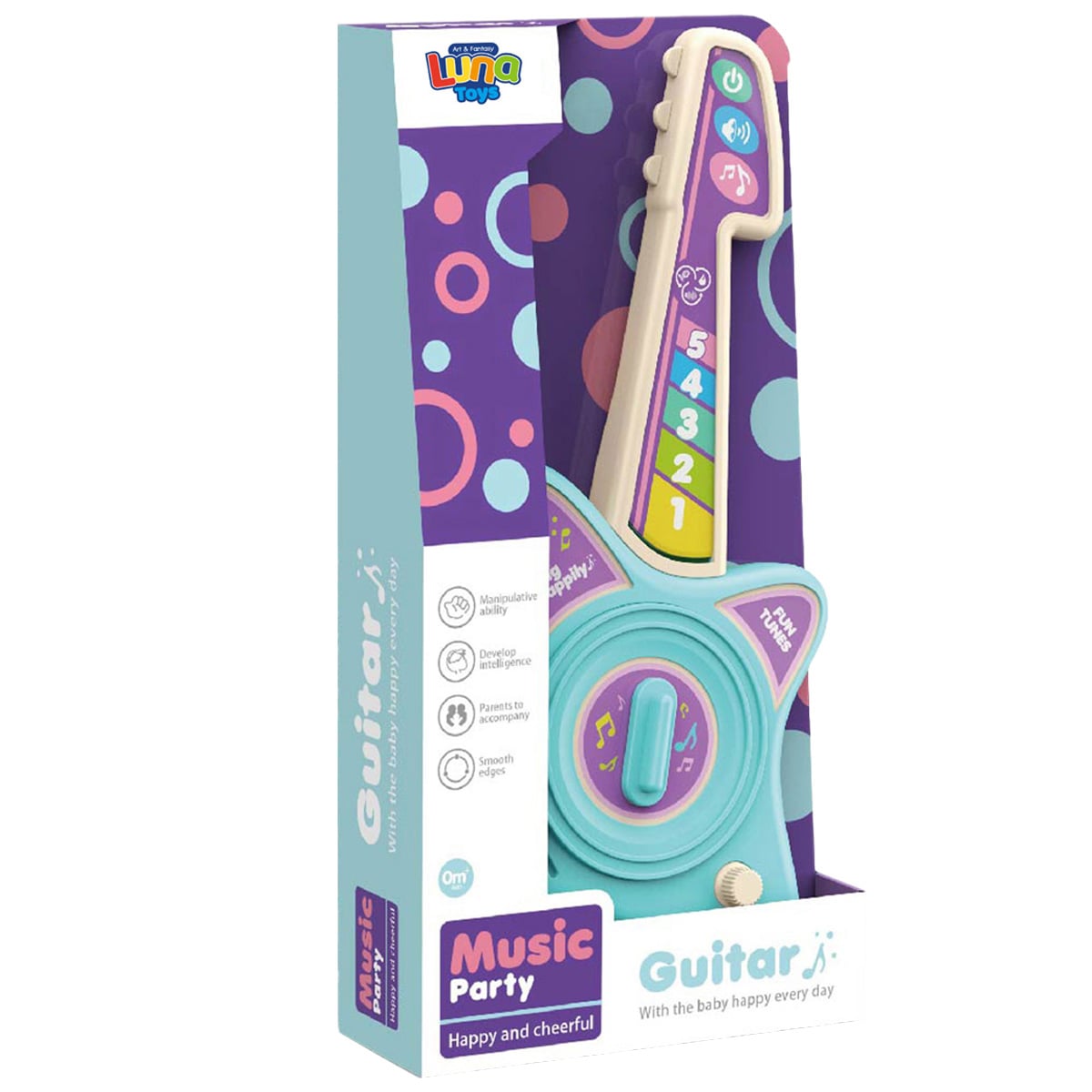 Chitară Electronică Luna Toys - Dezvoltare Muzicală
