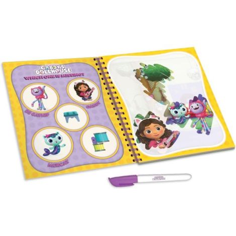 Waterbook Gabby's Dollhouse Lisciani - Colorat cu Apă - imagine 2