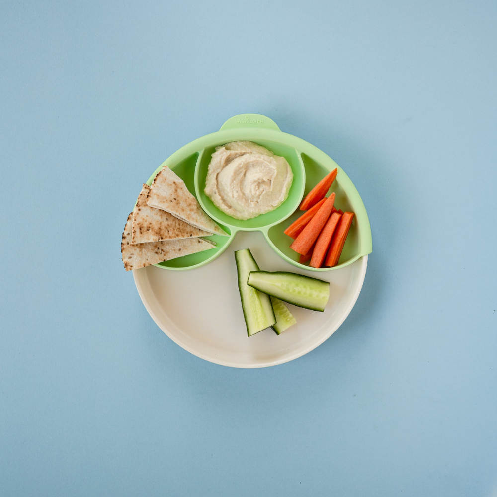 Set Diversificare Miniware Healthy Meal, 3 Piese, Keylime - imagine 4