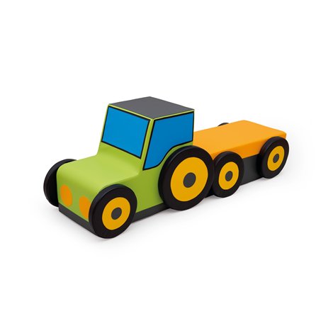 Scaun Tractor Moje bambino | Joc Educativ Copii - imagine 2