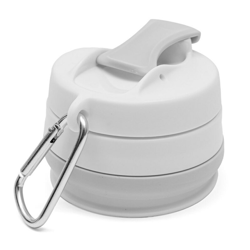 Cană Pliabilă Silicon New Baby 350ml Gri - imagine 2