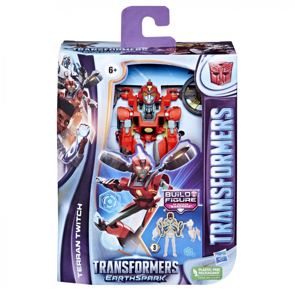 Hasbro Transformers Earthspark Twitch Deluxe 12.5cm