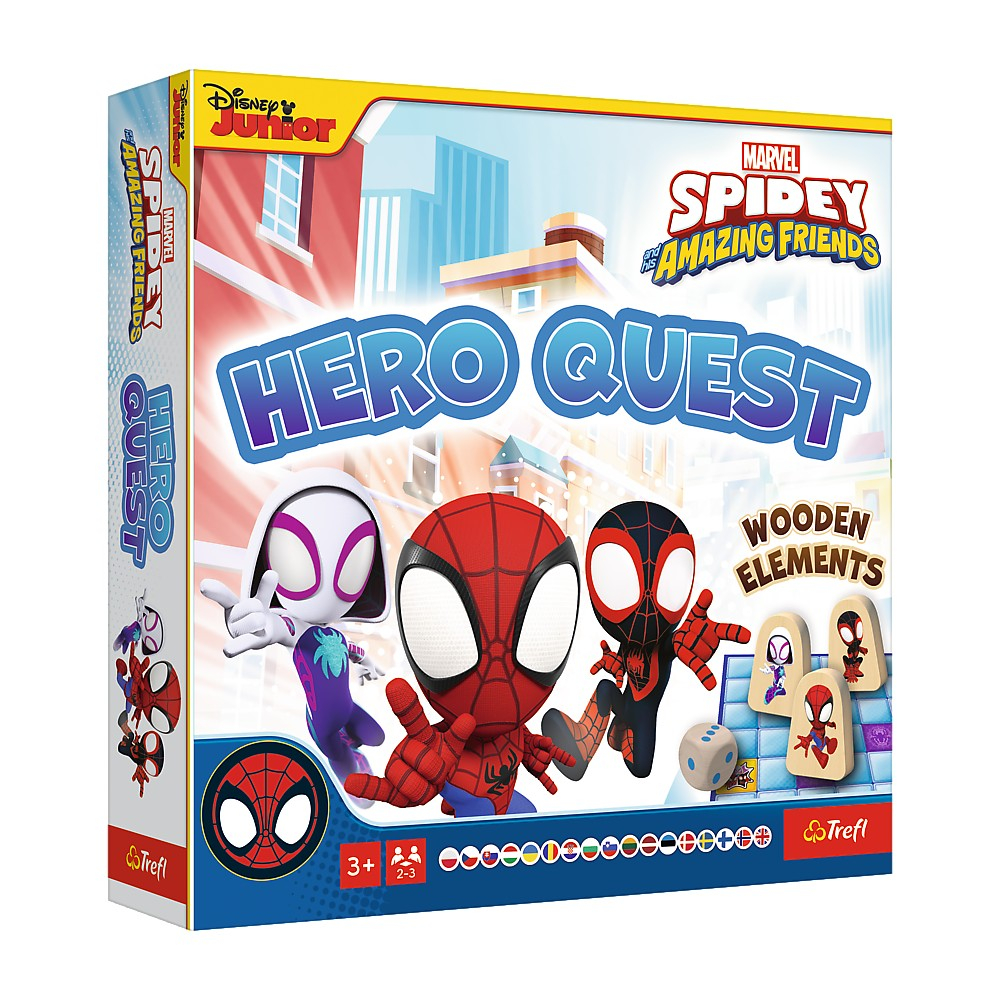 Joc Strategie Marvel Spidey și Prietenii Trefl