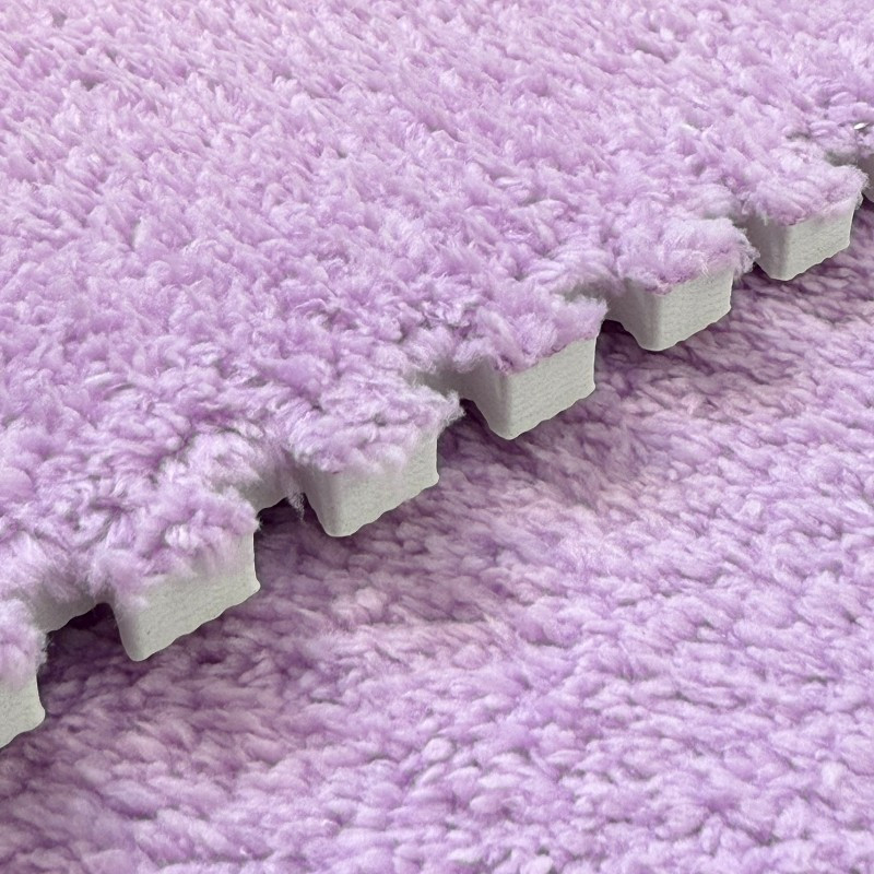 Covoraș puzzle Procart light purple - Sigurță copii - imagine 6