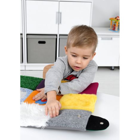 Saltea Senzorială Moje Bambino - Texturi Variate - imagine 3