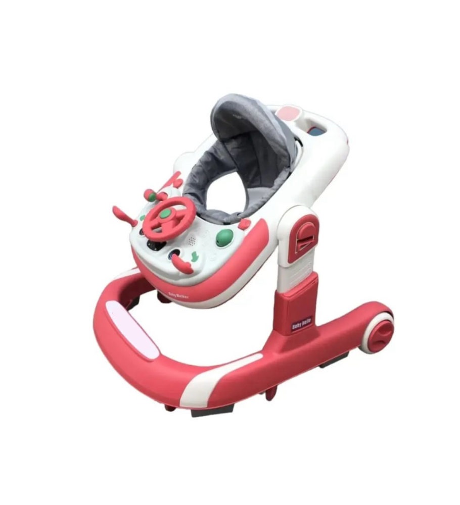 Premergator Little Mom 2in1 Hello Pink Pliabil - imagine 7