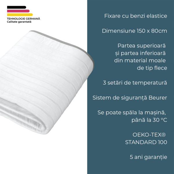 Saltea Electrică Beurer TS 17 - Confort Termic - imagine 3