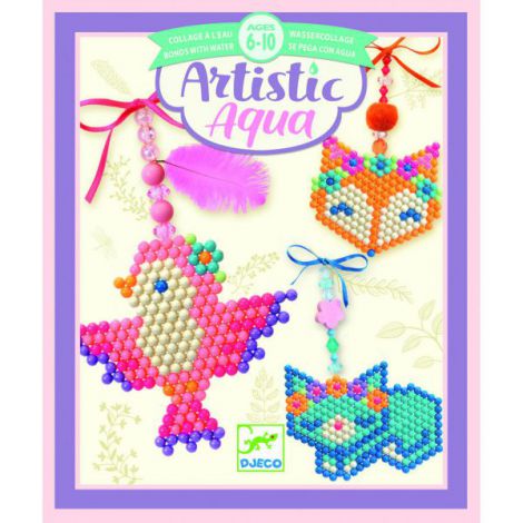 Set Creativ Djeco Margele - Joc Aqua Animale