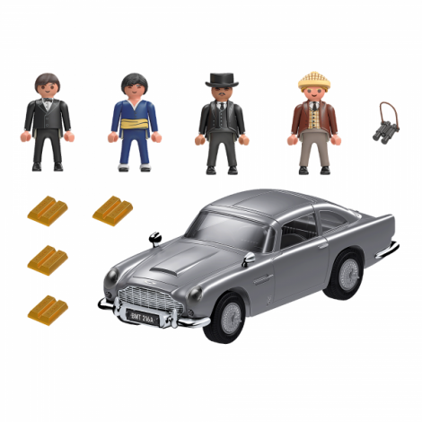 Playmobil 007 Aston Martin DB5 cu Gadget-uri - imagine 2