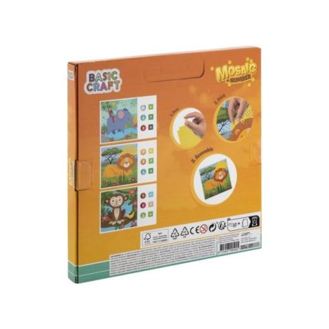 Set Mozaic Numere Grafix | Creativitate 3-6 Ani - imagine 2