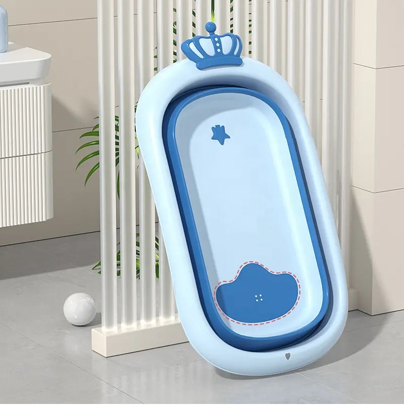 Little Mom Cadita Pliabila Bebelusi Blue - imagine 7