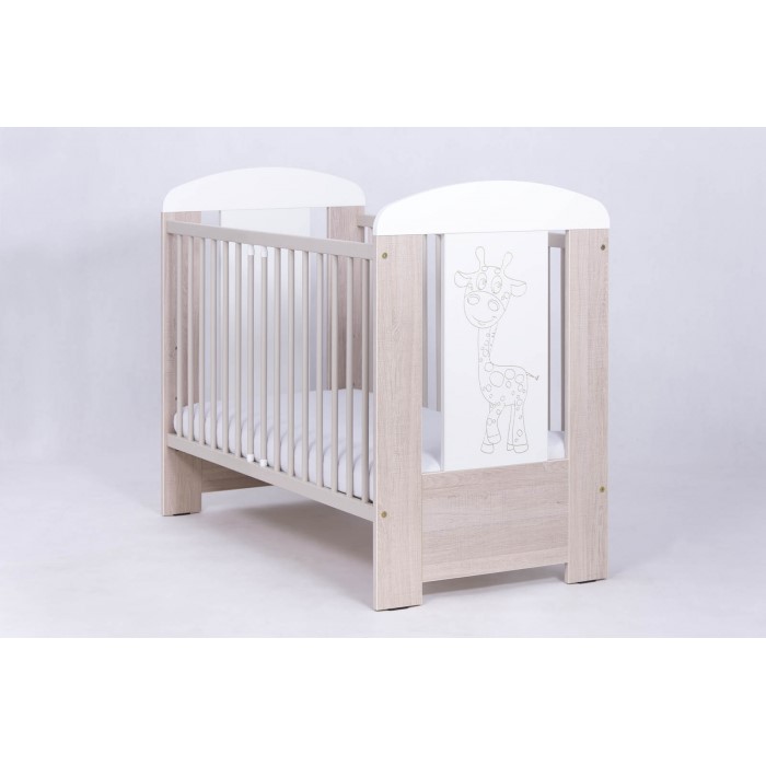 Patut Drewex Giraffe Natur + Saltea Cocos - imagine 3