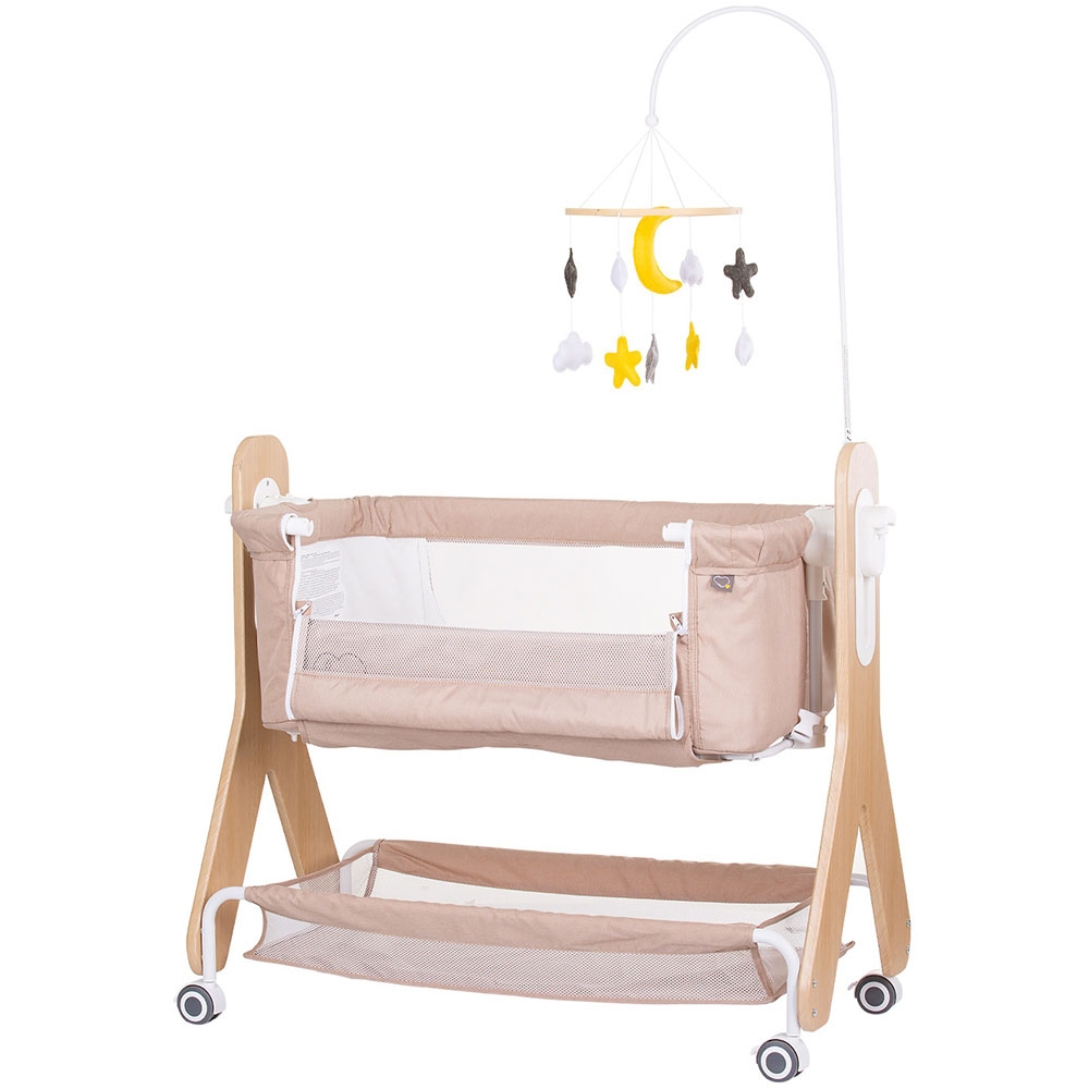 Patut Co-Sleeper Chipolino Heart 2 Heart Sand - imagine 9