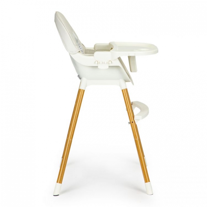Scaun de masa 2 in 1 Ecotoys HA-004 Bej Reglabil - imagine 3