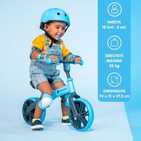 Bicicleta Echilibru Yvolution Cu Roti Duble - imagine 5