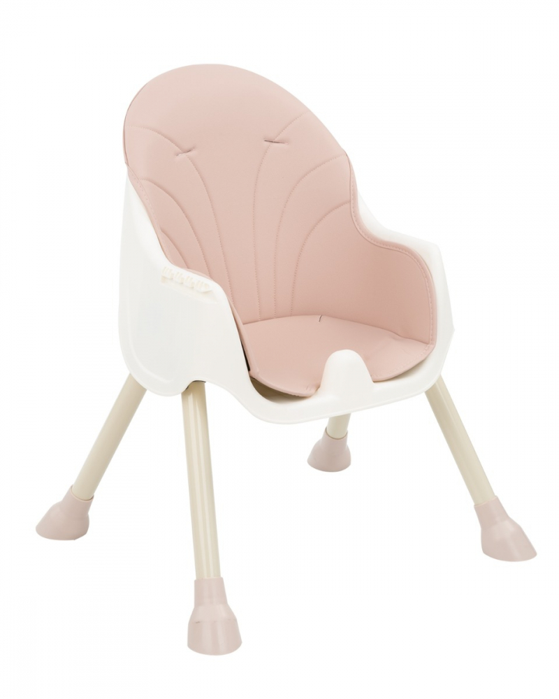 Scaun de masă KikkaBoo 2 în 1 Brie Pink, Pliabil - imagine 7