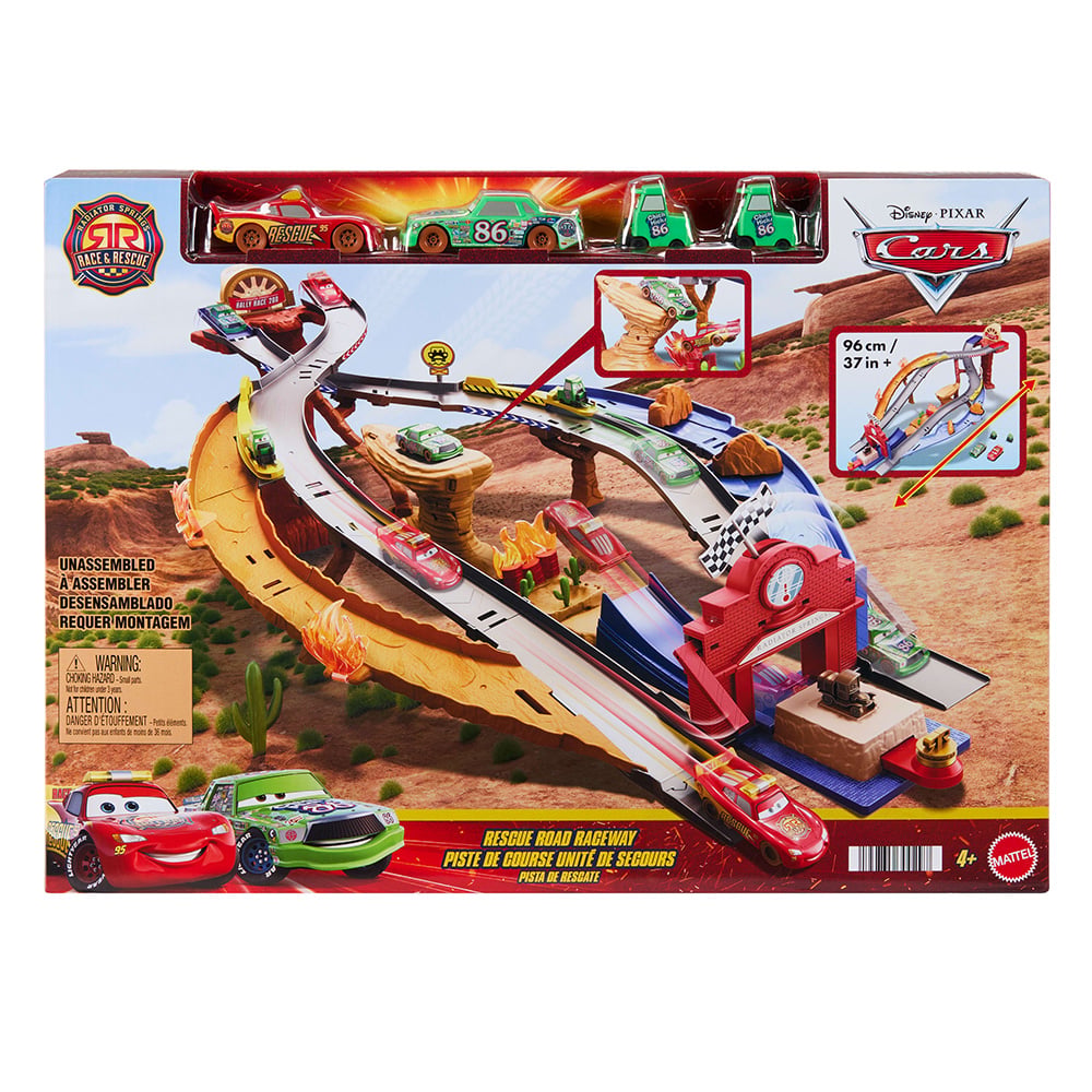 Disney Cars Pista Race&Rescue - Joc Epic Eroi