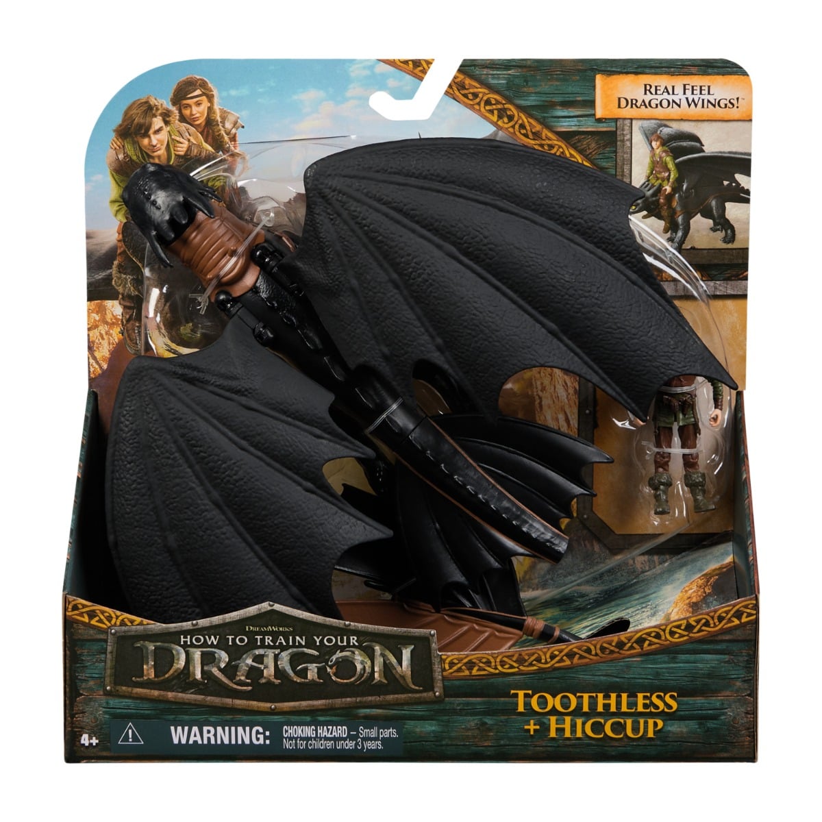 Set Figurine DreamWorks Dragons Toothless & Hiccup