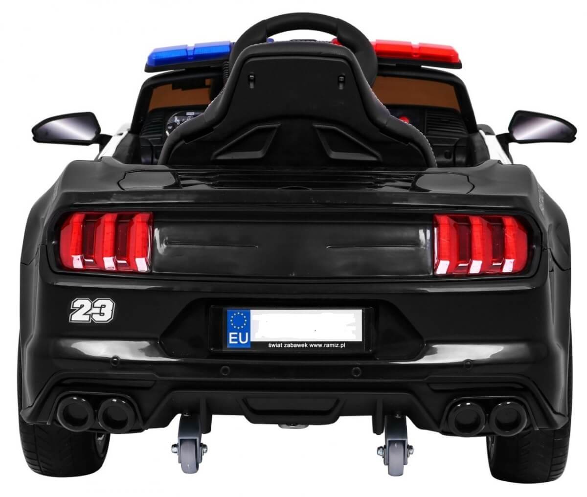 Masinuta Politie GT Sport Electrica cu Megafon - imagine 5