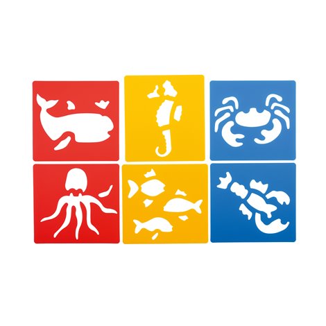 Set sabloane Moje Bambino animale marine creșe