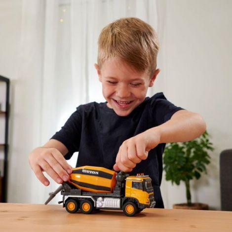 Camion Betoniera Majorette Volvo cu Sunete - imagine 5