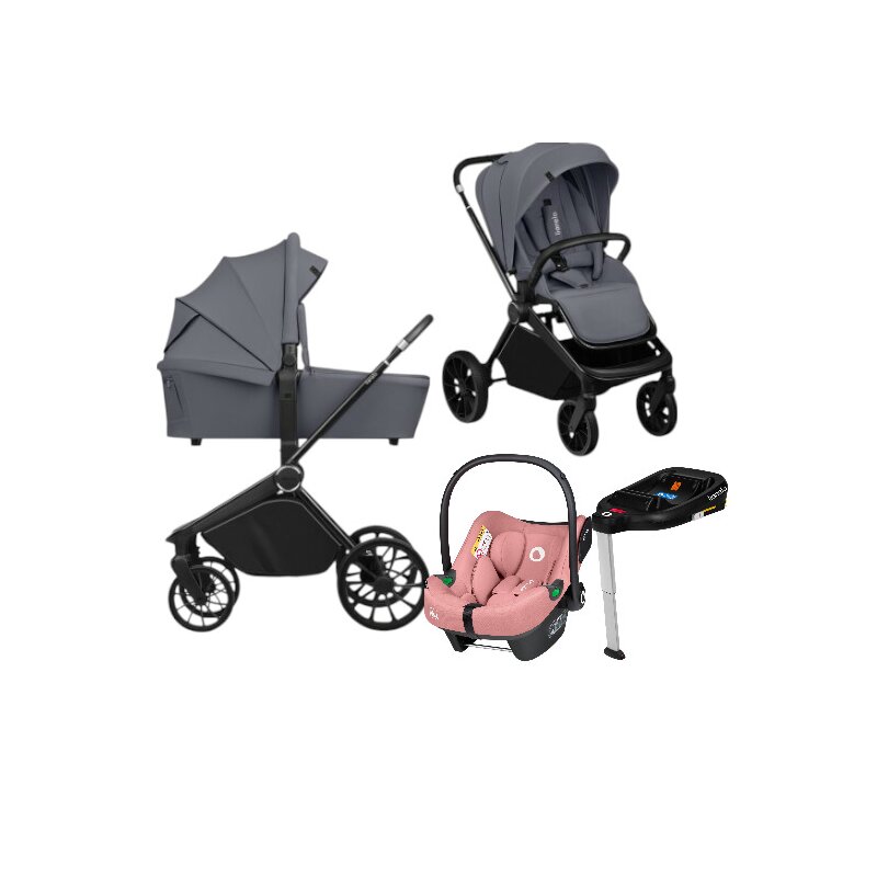 Lionelo Mika Plus 4in1 Carucior + Scaun Auto ADAC
