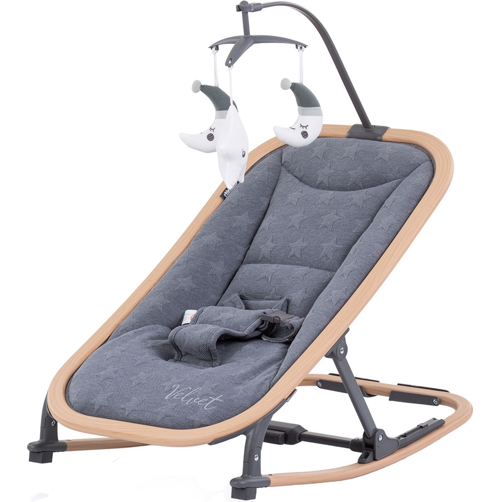 Chipolino Velvet Graphite: Balansoar Bebe Relaxant - imagine 4
