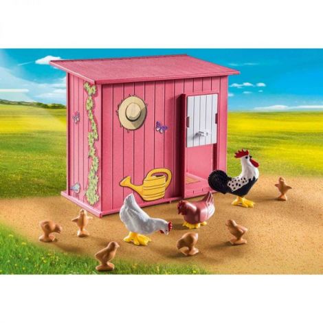 Playmobil Cusca pentru Gaini - Jucarie Educativa - imagine 3