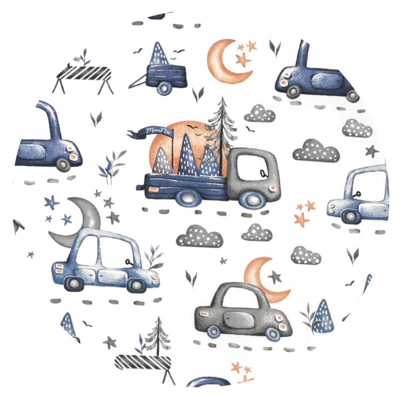 Aparatoare Patut Miminu Cars Grey, 180x30 cm