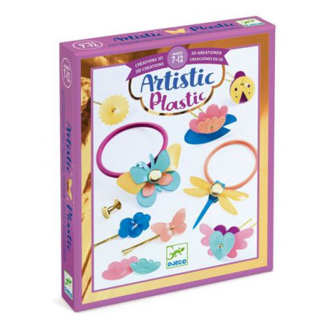 Set Creativ Djeco Accesorii Păr DIY - imagine 3