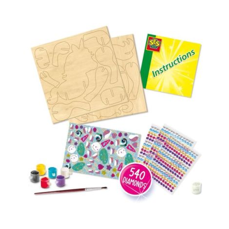 Pictura diamante unicorn Ses Creative - imagine 2