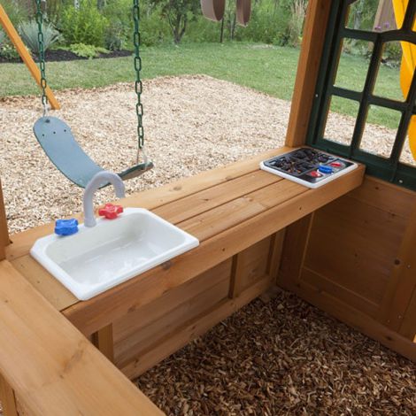 Complex Joacă Kingsbridge Kidkraft Cedru Premium - imagine 8