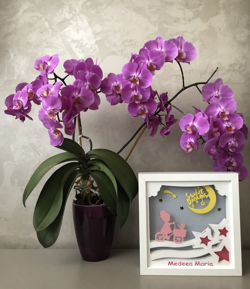 Tablou Luminos Fetita 008 | Noorhandmadeatelier - imagine 2