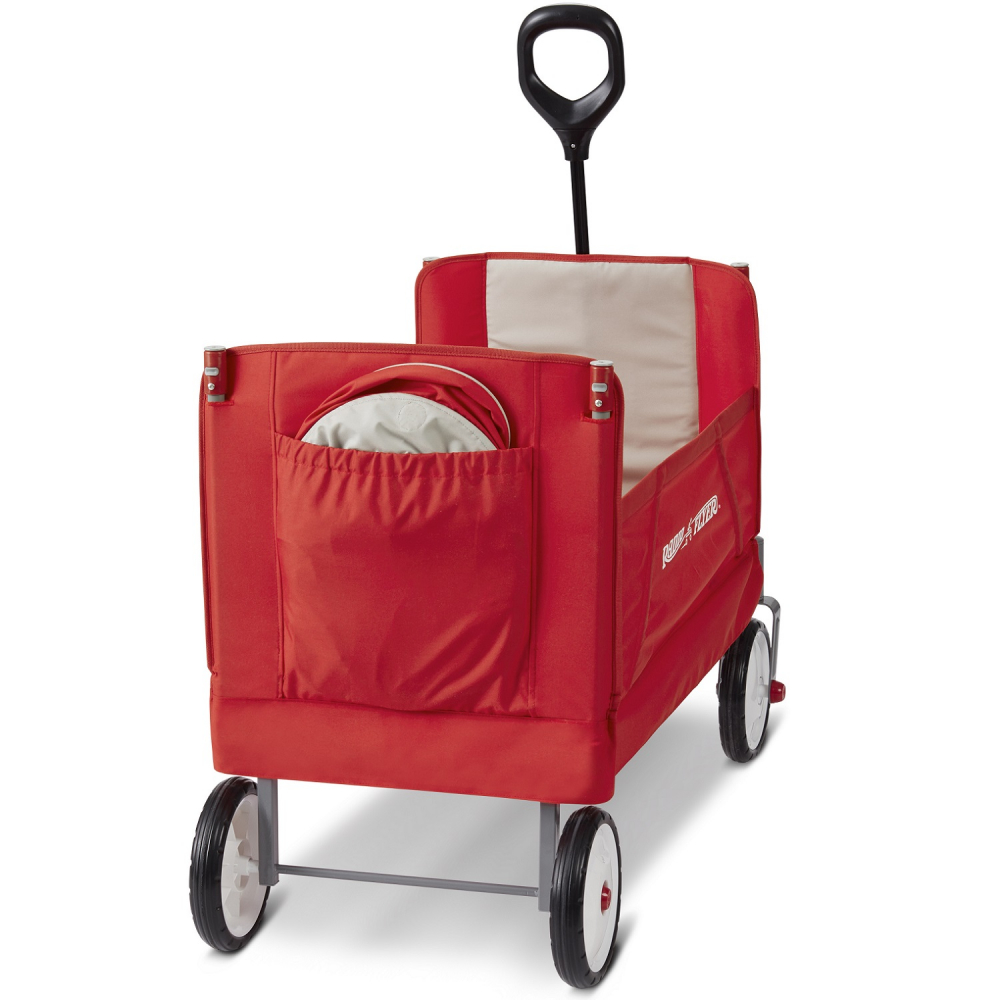 Radio Flyer EZ Fold Wagon Pliabil cu Scaune - imagine 2