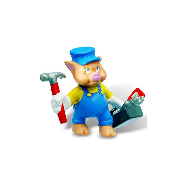 Figurina Little Pigs Mechanic, Bullyland
