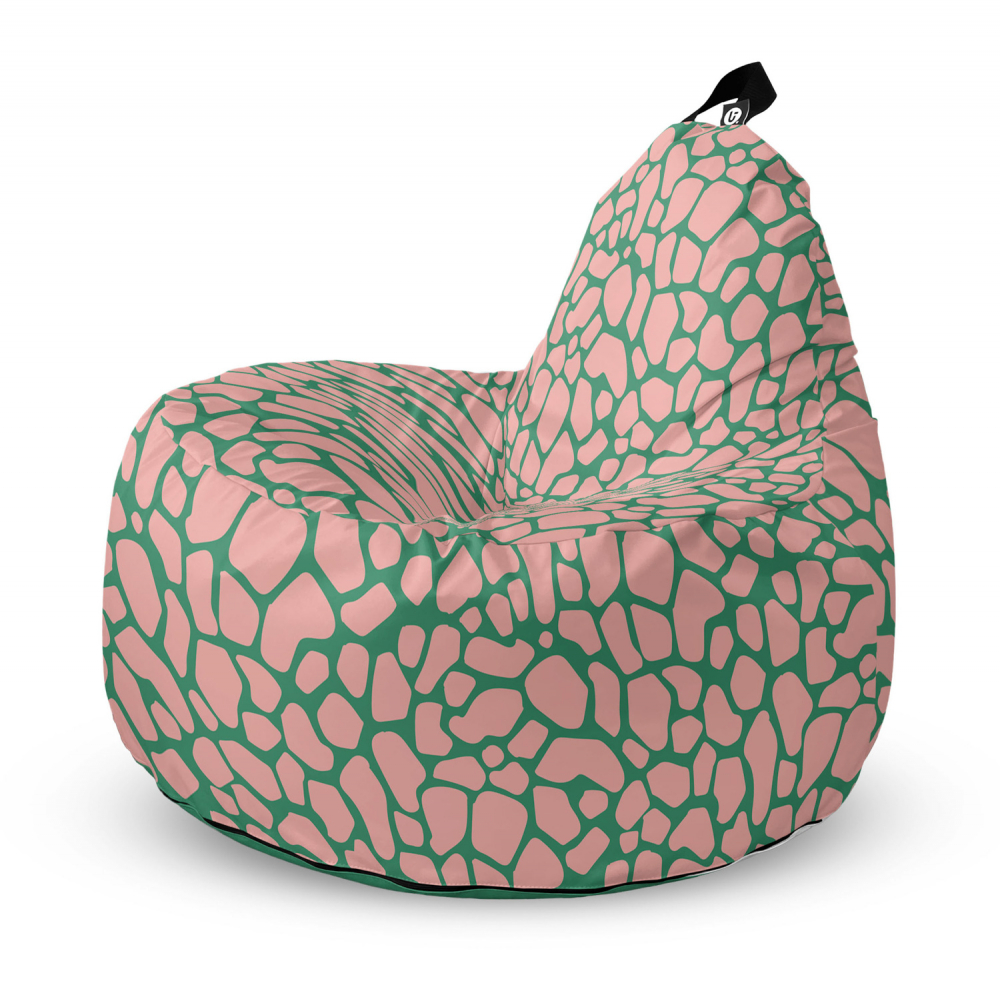 Fotoliu Puf Updeco Big Chill Giraffe Pink - imagine 5